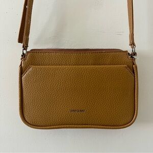 Matt & Nat | tan vegan leather crossbody purse